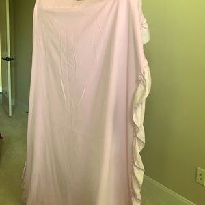 pottery barn kids ruffle curtains blackout  size 112/160 cm 2 panels